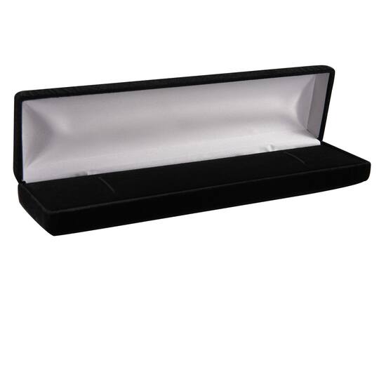 Bead Landing Black Velvet Bracelet Box
